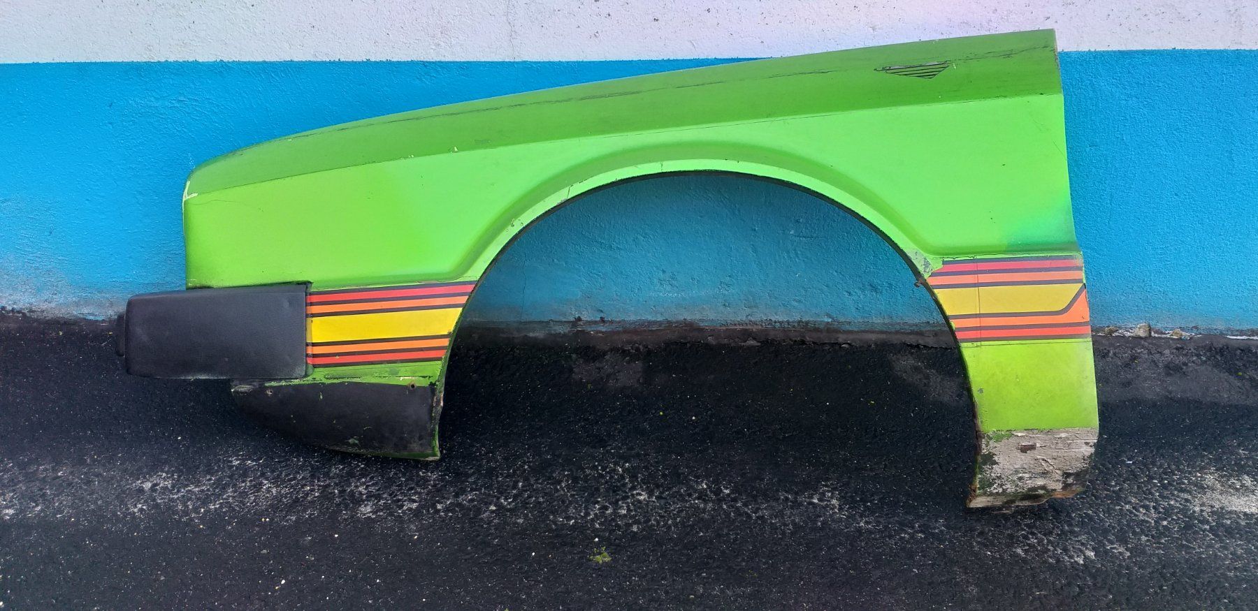 Volkswagen Alle Autoersatzteile: VW SCIROCCO 1    une des ailes (verte)      OLDTIMER – Gebraucht aus cortébert von rlv 6