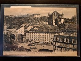 Ancienne CP de Lausanne - Place du Tunnel 1900