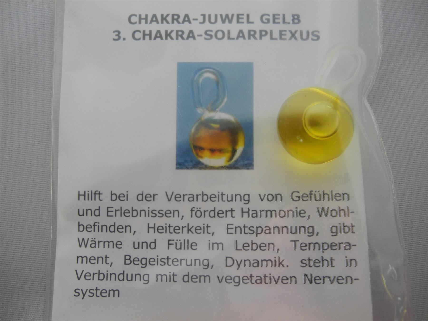 Minerali & Pietre curative: Chakra-Juwel gelb, 3. Chakra-Solarplexus – Nuovo e nell'imballaggio originale da Kottwil venduto da Crazyrolf 1