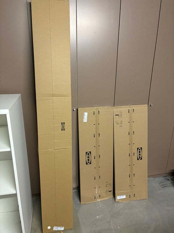 Ikea Armoire PLATSA avec 2 portes, 120x57x191 cm, blanc