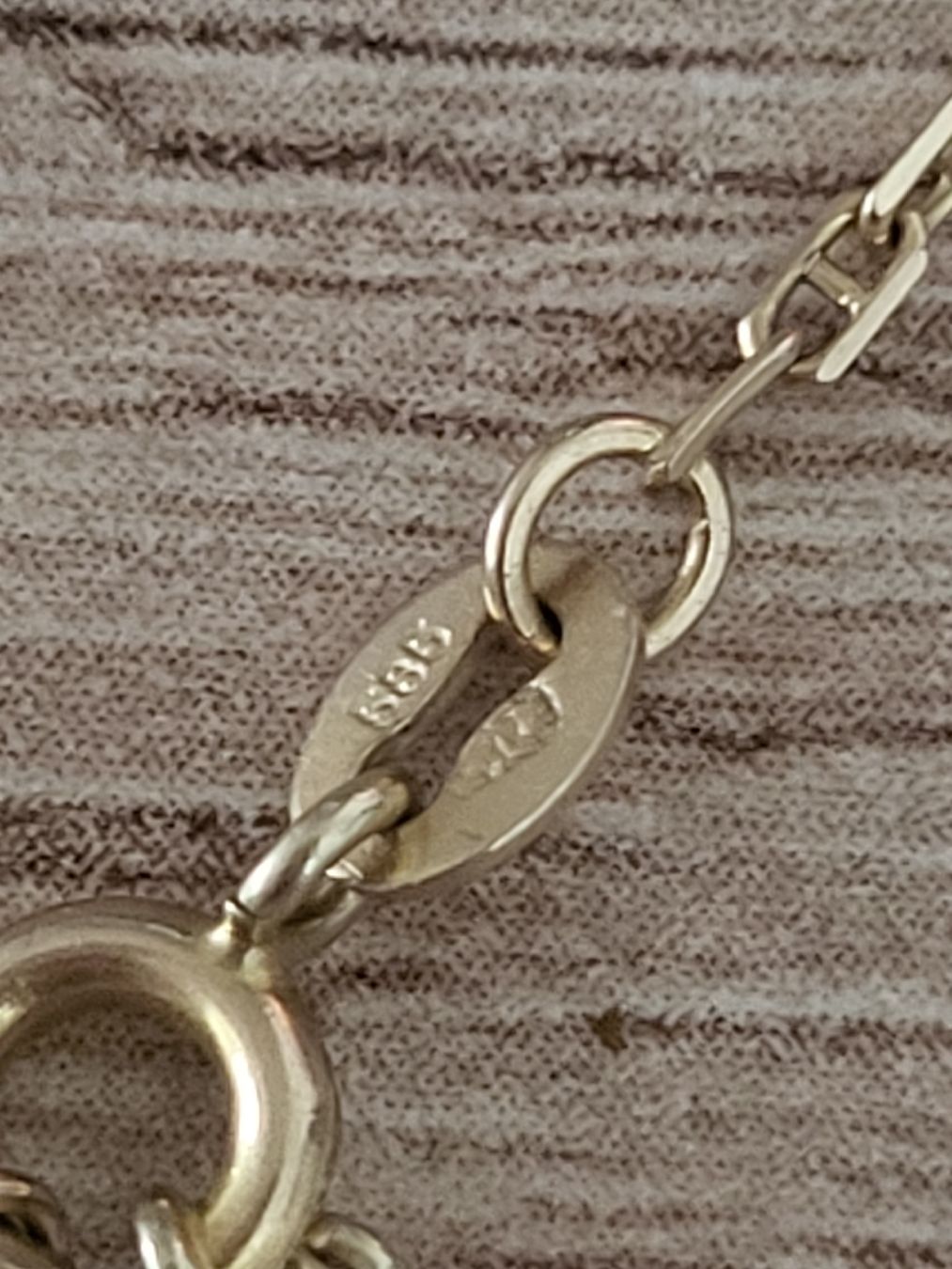 Colliers: Filligrane Goldkette, 56.5cm – Neuf (Voir description) à Unterägeri par Altgoldschmuck 5