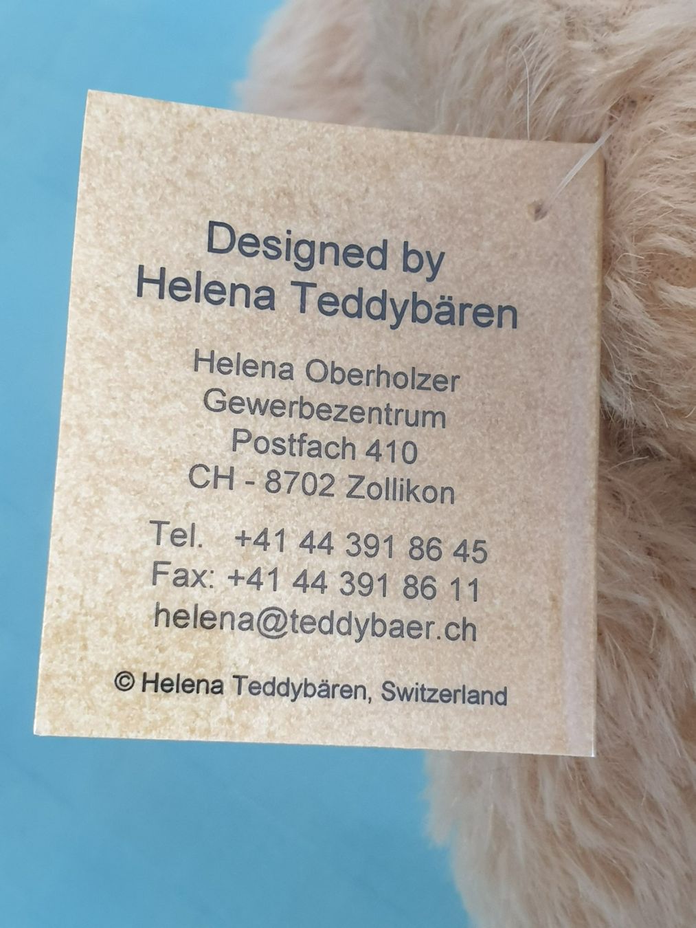 Giocattoli: Teddybär Teddy Helena Oberholzer Anna – Usato da Mörschwil venduto da spirspi 8
