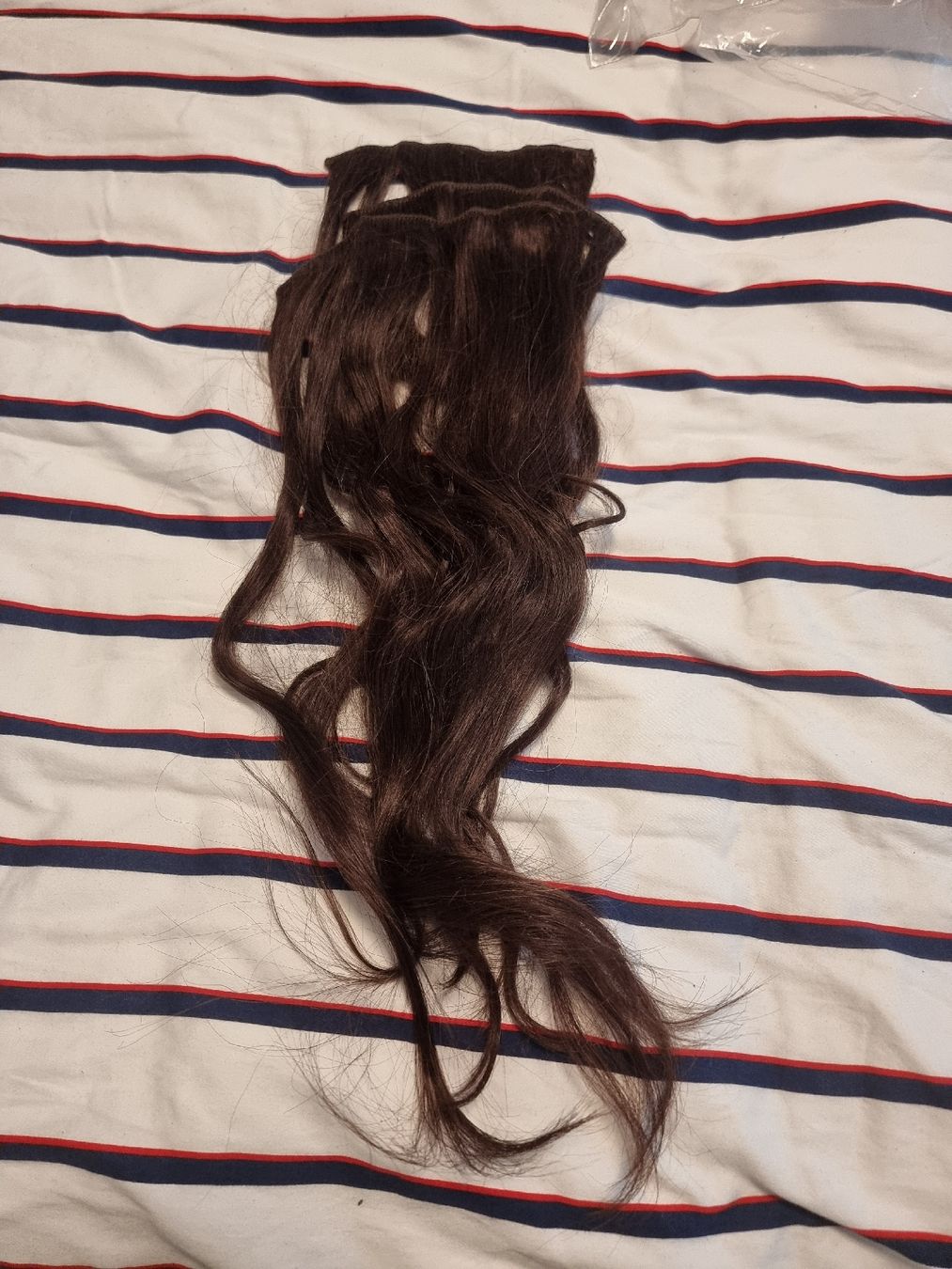 Haarschmuck: Extentions Dunkelbraun – Gebraucht aus Menziken von torretto85