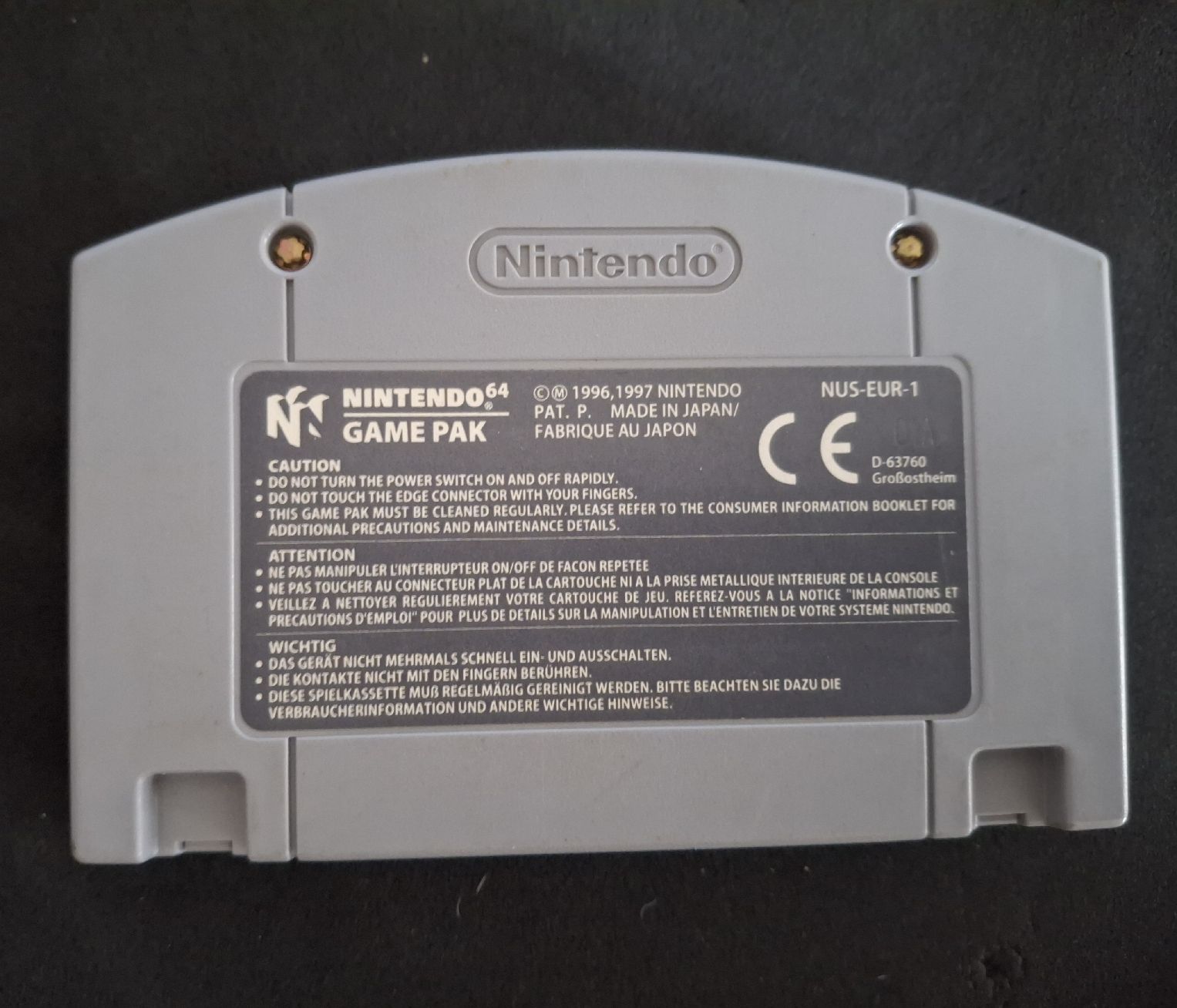 Nintendo Spiele: Mario Kart 64 Nintendo 64 – Gebraucht aus Epalinges von 90sArcadeKid 1