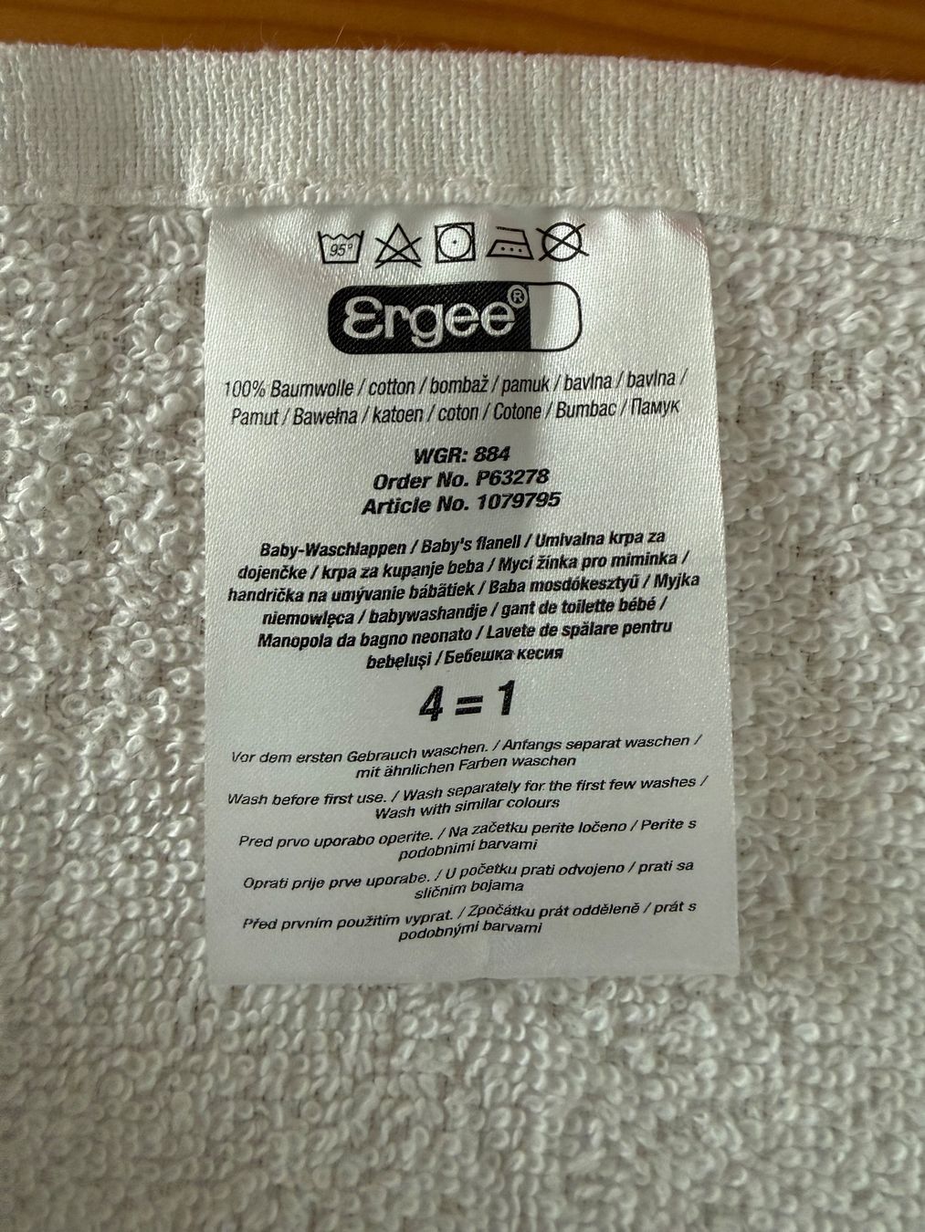Teli da bagno: Waschlappen 8 Stk. – Nuovo e nell'imballaggio originale da Henggart venduto da depeterli 1