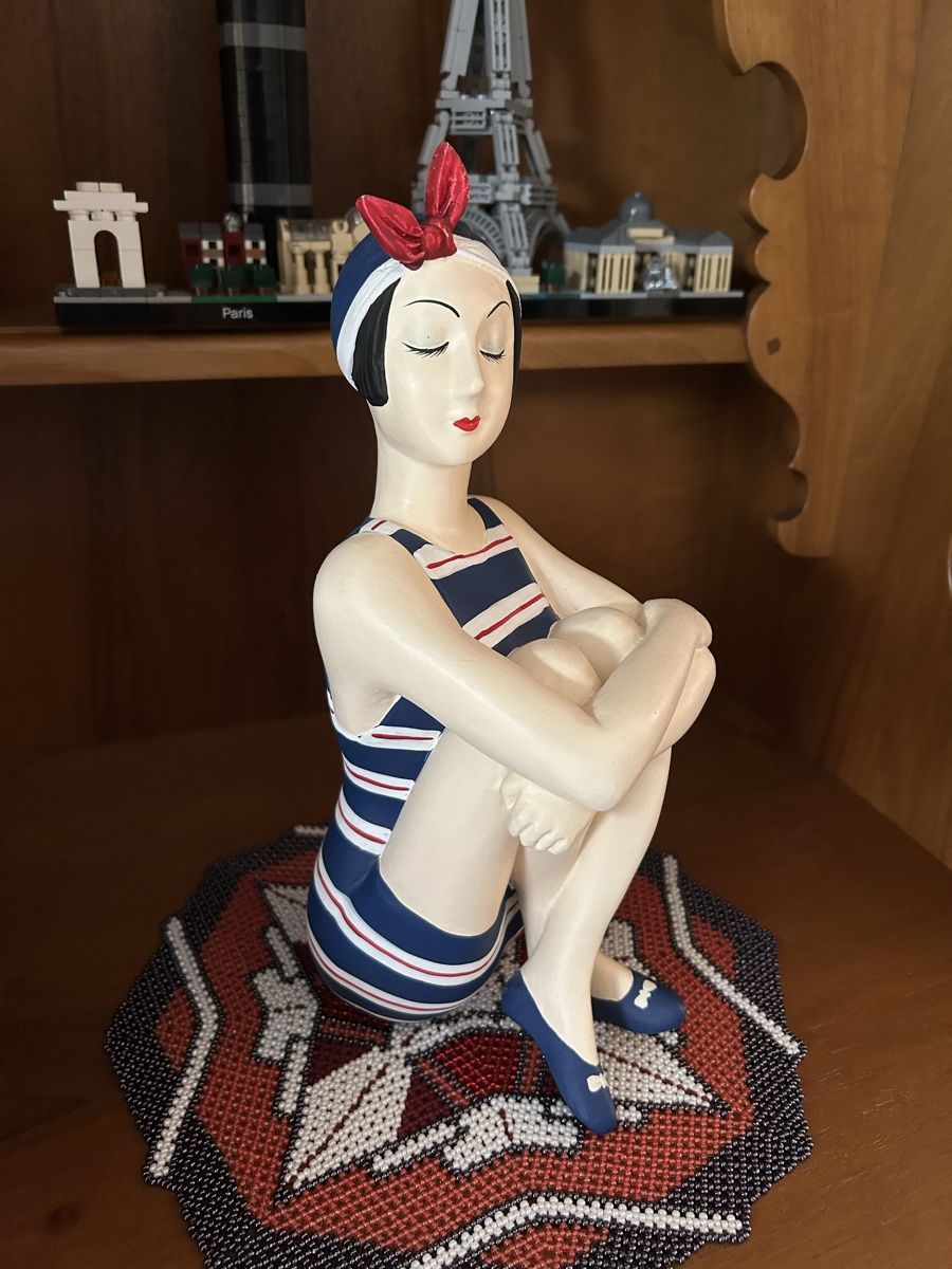 Statuette: VINTAGE-FIGUR BADENIXE – Nuovo (secondo la descrizione) da Neuenhof venduto da Lara923