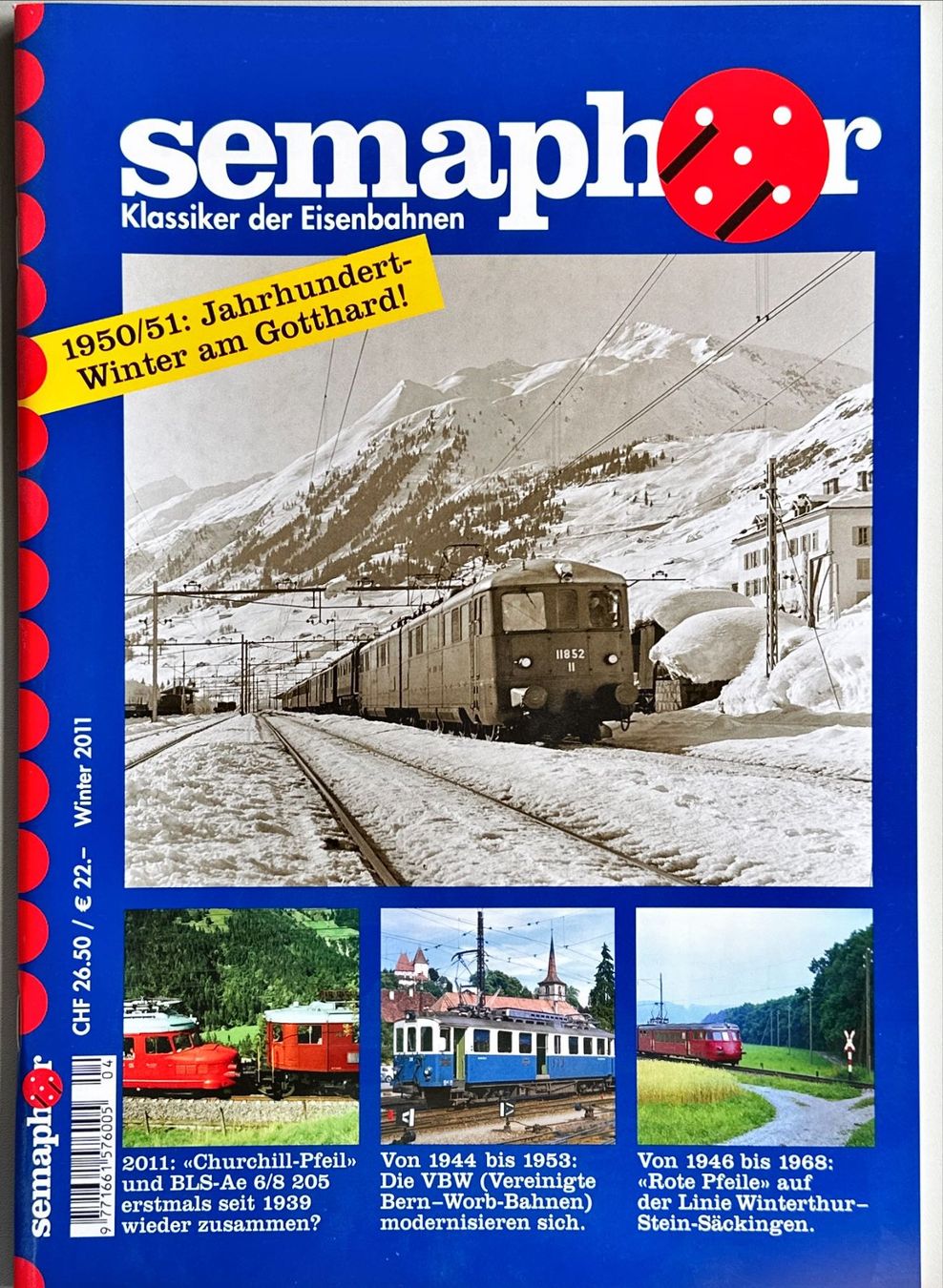 Zeitschriften & Magazine: Semaphor Winter 2011 – Neu und originalverpackt aus Murgenthal von View