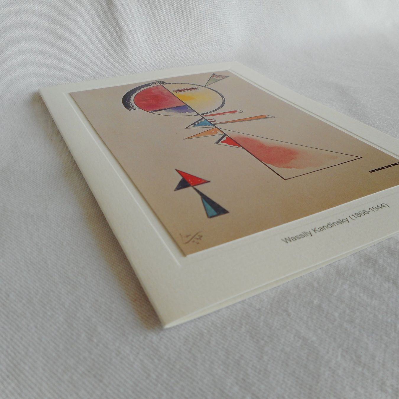 Cartoline postali: Kunstkarte - Wassily Kandinsky – Nuovo e nell'imballaggio originale da Niederlenz venduto da Berghem 1