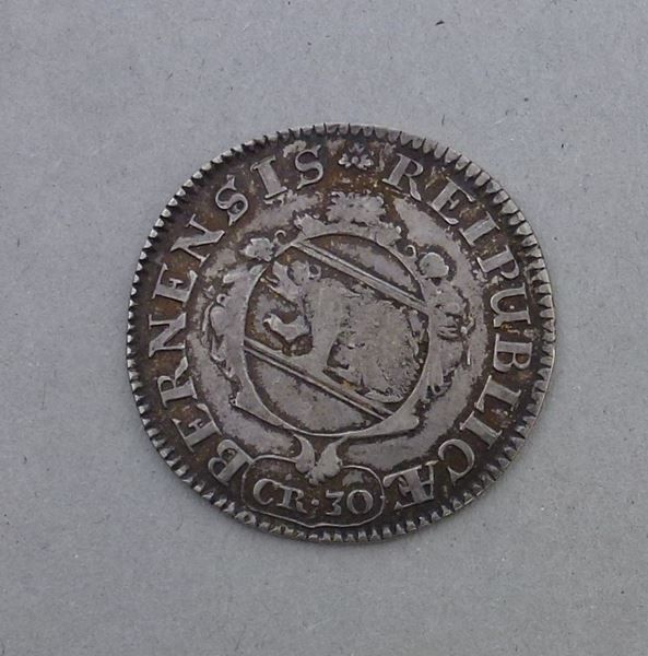 Toutes les monnaies: Bern ++ 30 Kreuzer 1684 – D'occasion à Walkringen par Casablanca777