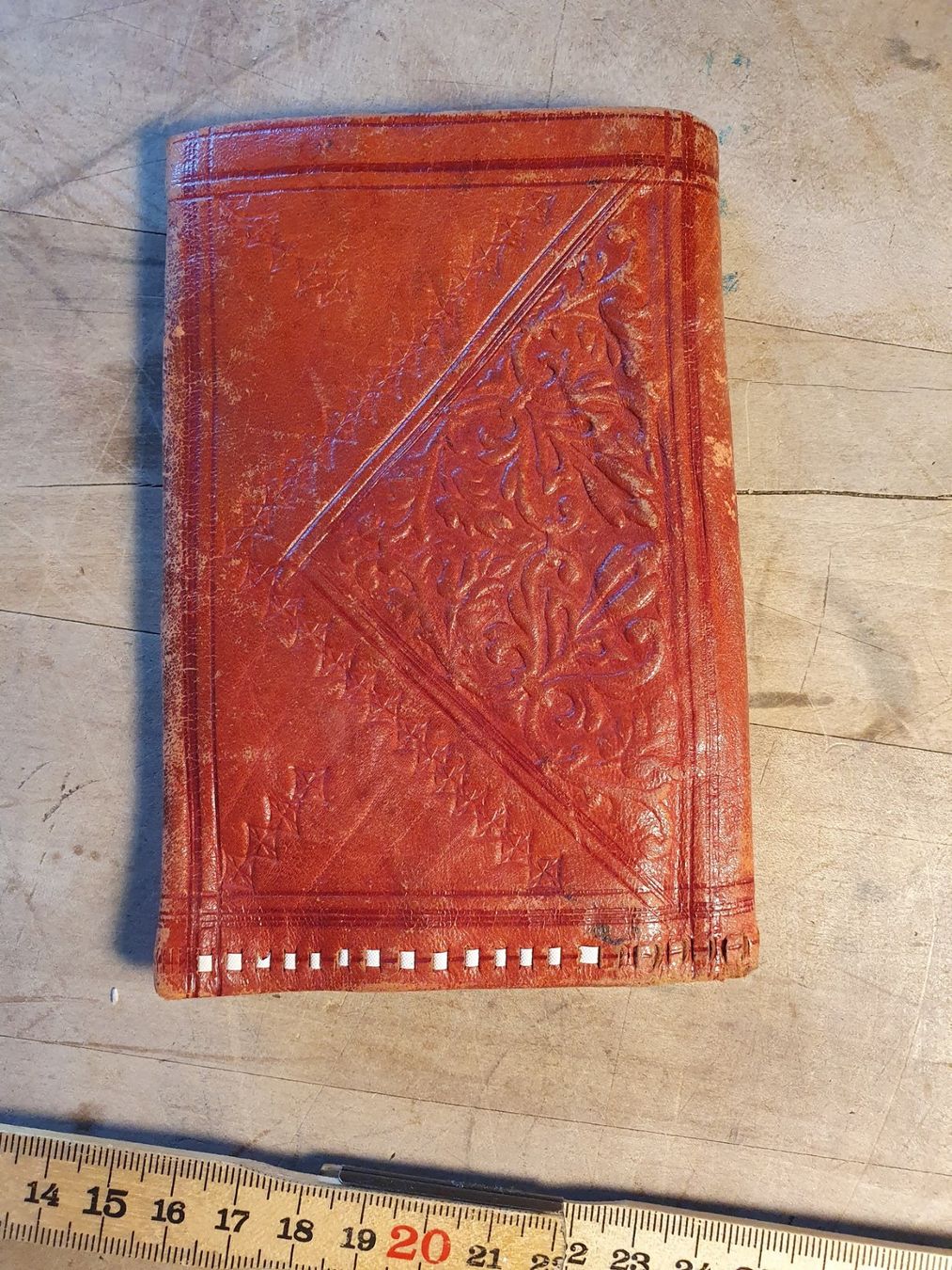 Brieftaschen: Lederportemonnaie orange Marokko – Gebraucht aus Zürich von loosebone 3
