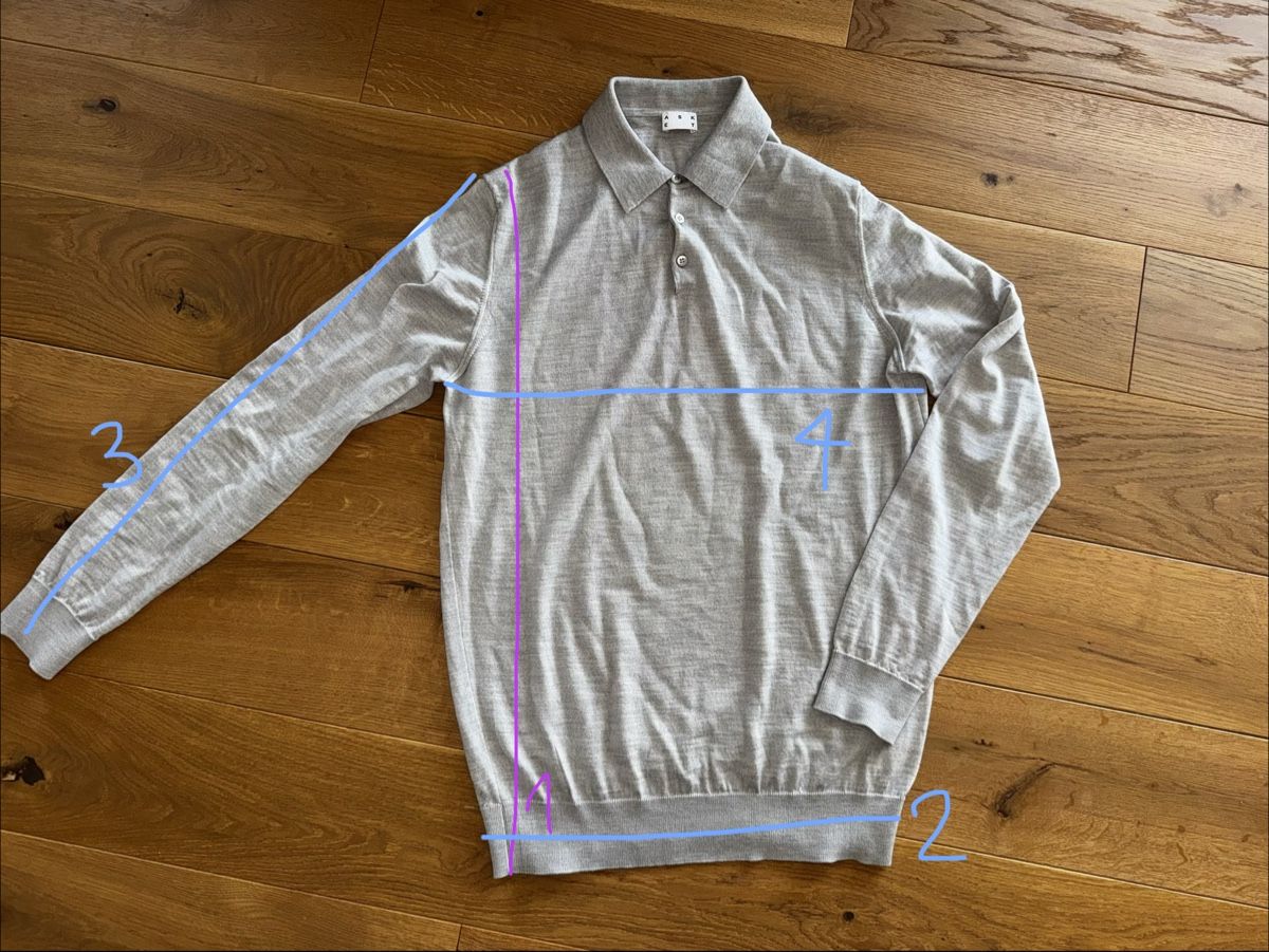 Maglioni & Felpe: Merino Wolle Langarm Polo Asket – Usato da Schaan venduto da kri_tsw8 6
