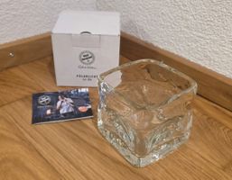 Elegantes Glasgefäss der Glasi Hergiswil Universal verwendb.