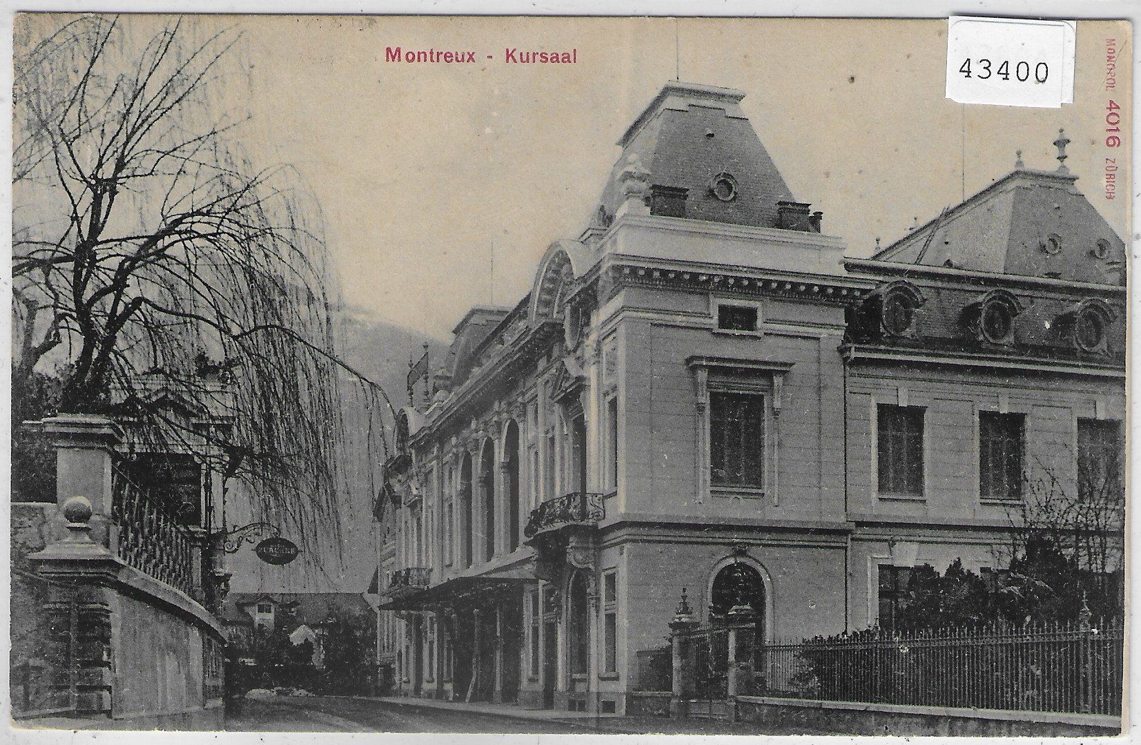 Cartoline postali: Montreux - Kursaal – Usato da Ettingen venduto da Kartenplanet