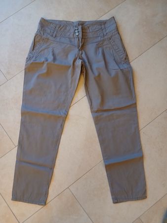 Tally Weijl Hose, Grösse 40, grau