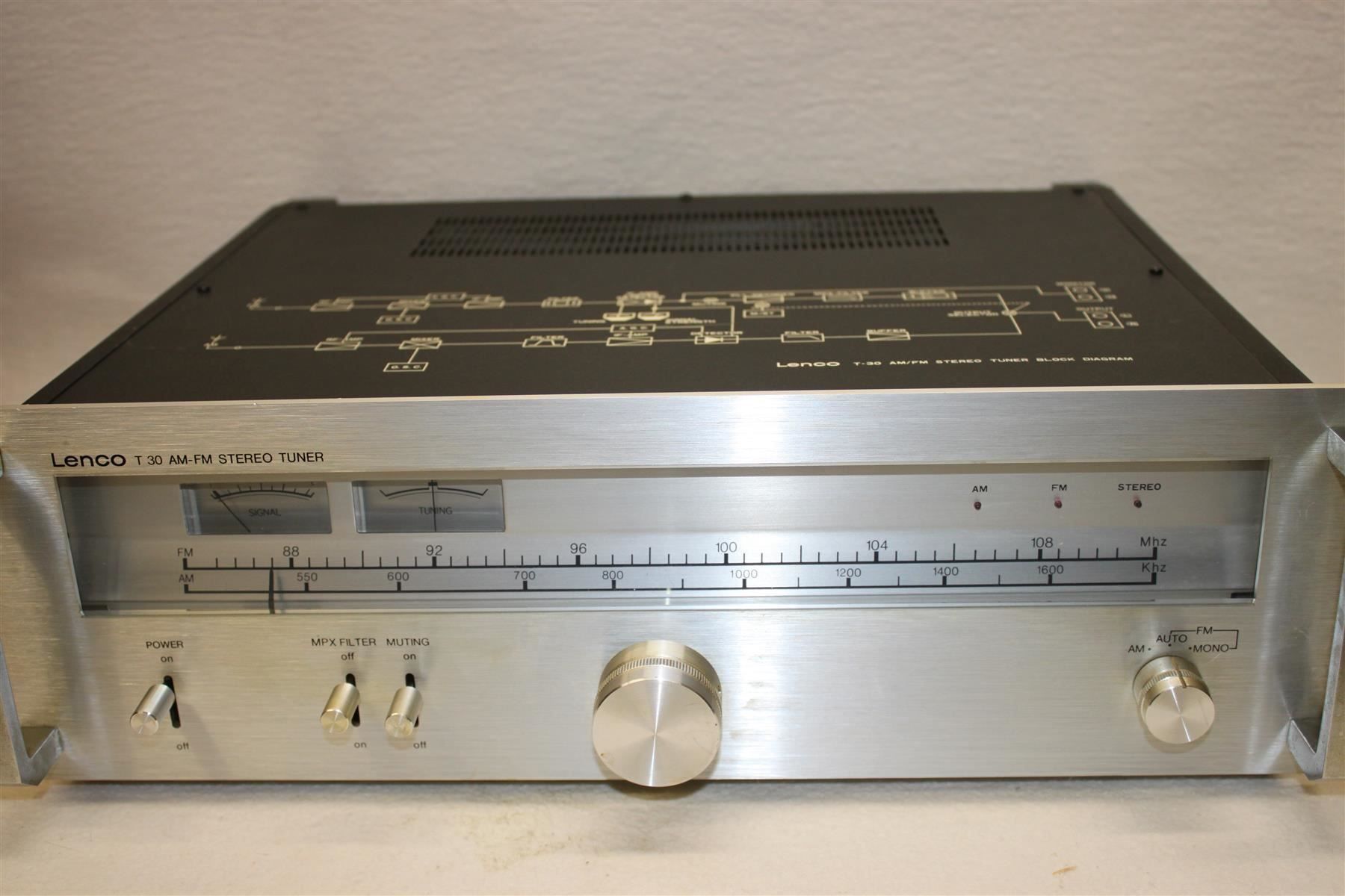 Lenco Amplificatori: Lenco T30 Stereo Tuner AM/FM – Usato da Thun venduto da Fbchm