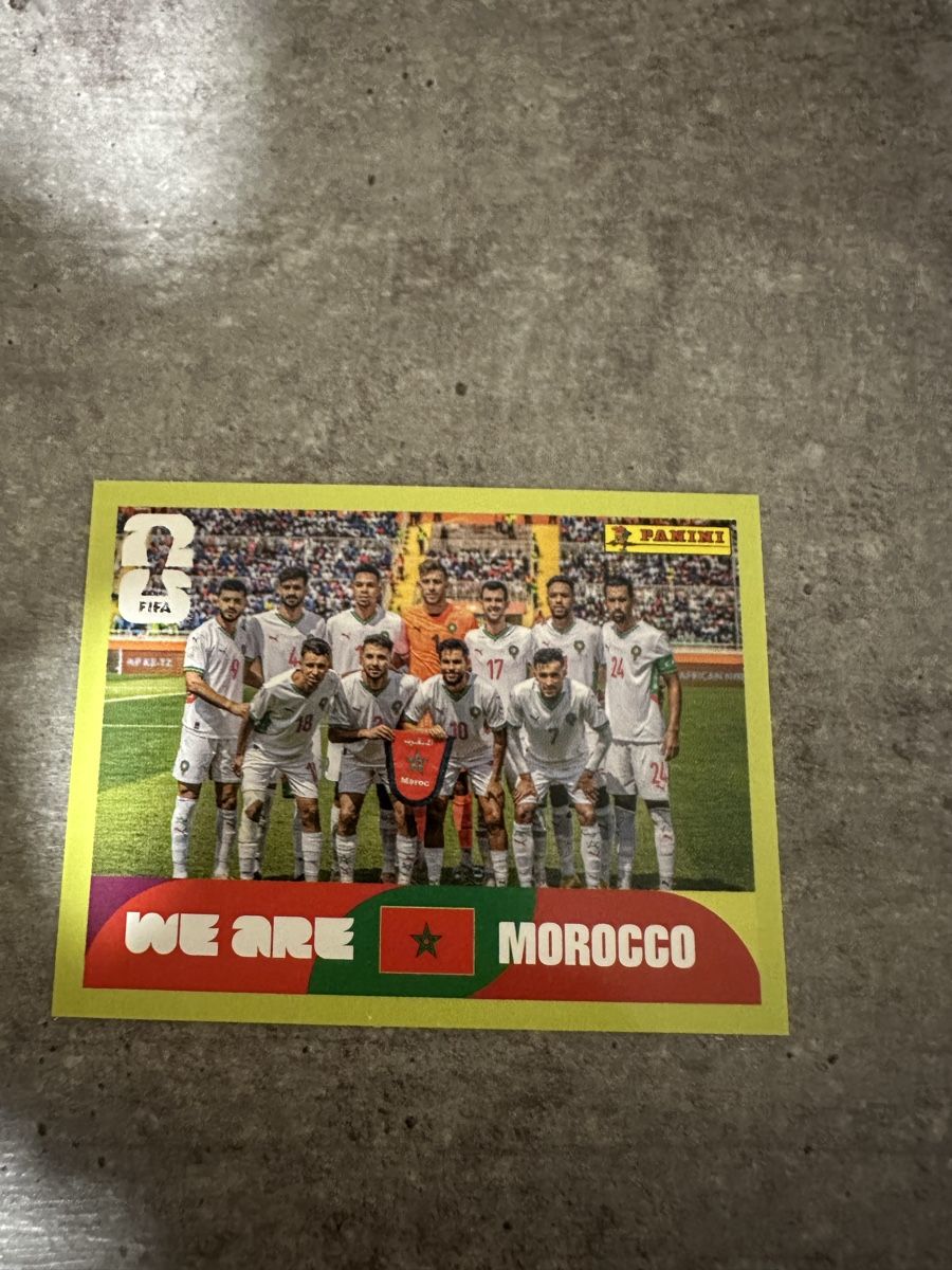 Panini Carte collezionabili: MAR 13 , FIFA WORLD CUP 2026 PANINI  – Nuovo (secondo la descrizione) da Frauenfeld venduto da 1PegPeg1