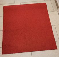 Roter Teppich, Schurwolle, Handgetuftet, 80x100cm,Top!