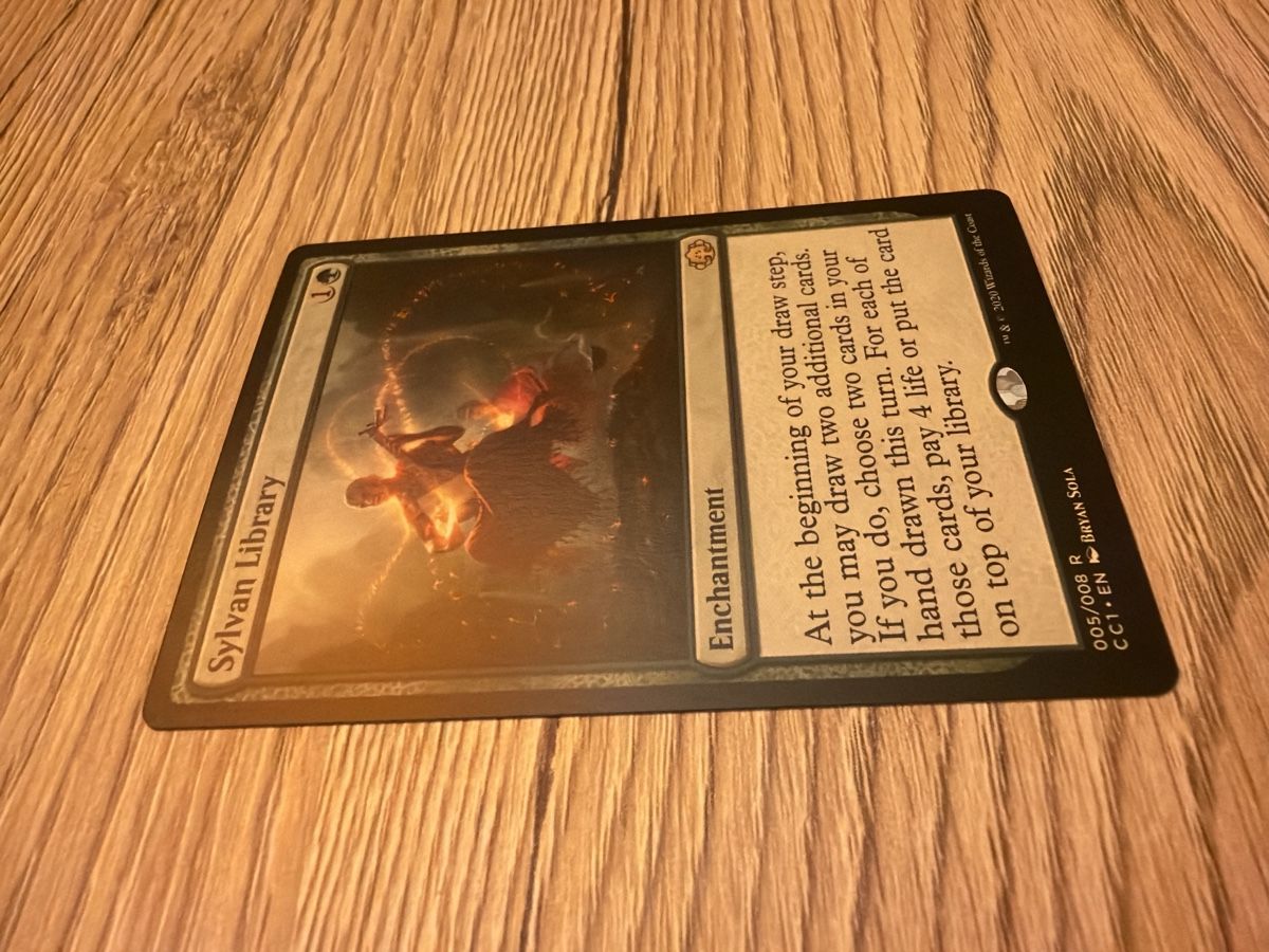 Magic The Gathering Carte collezionabili: Magic the Gathering: Sylvan Library, Nm – Usato da St. Gallen venduto da lob_bkw9 1