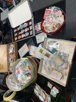 Grosser Briefmarken-Konvolut viele verschiedene