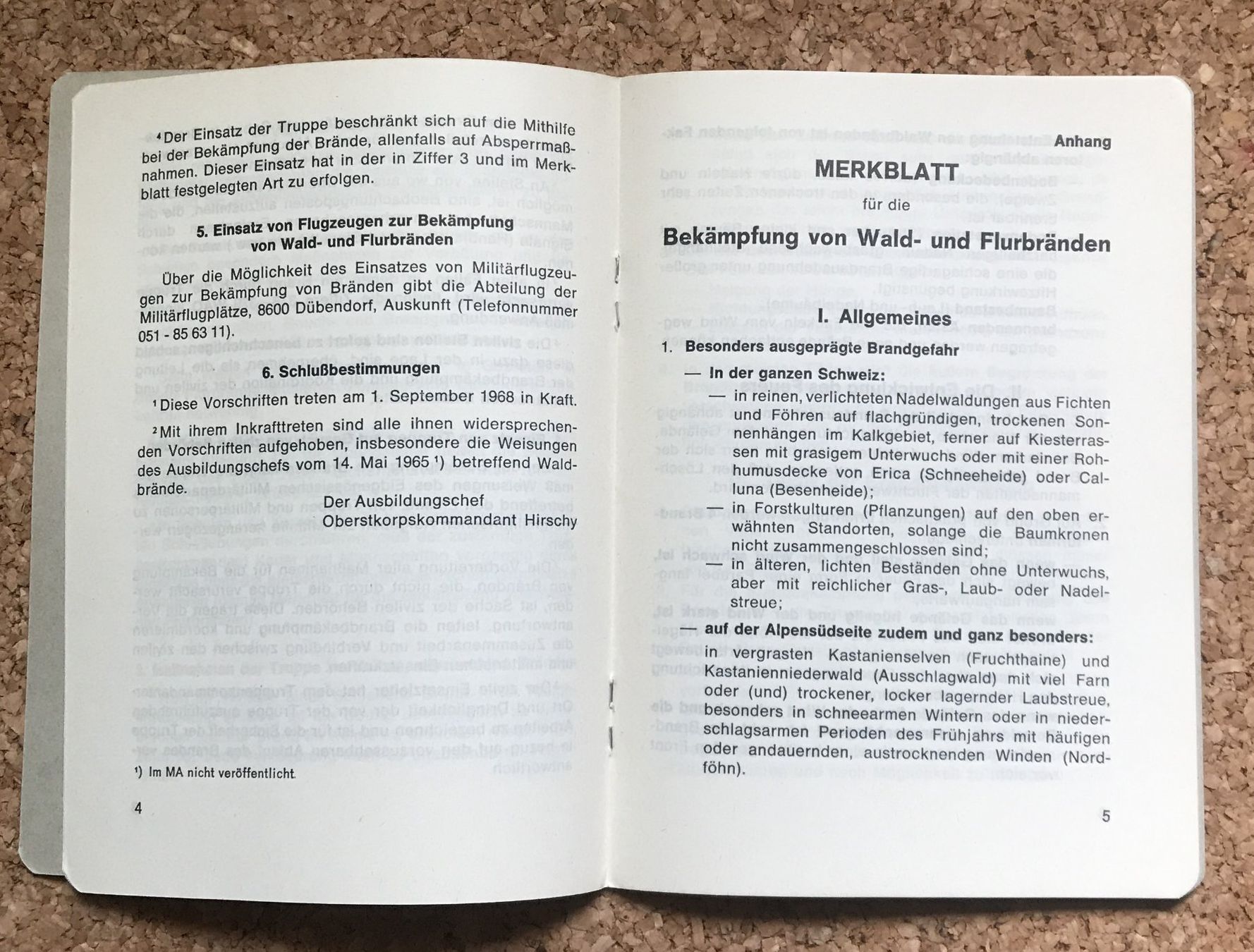 Schweizer Armee Armi bianche: SCHWEIZER ARMEE BEKÄMPFUNG VON WALD UND FLURBRÄNDEN 1968 – Usato da Ostermundigen venduto da wini63 3