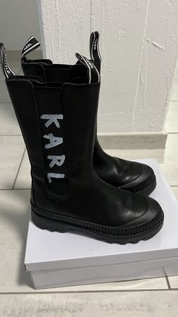 Karl Lagerfeld boots 38