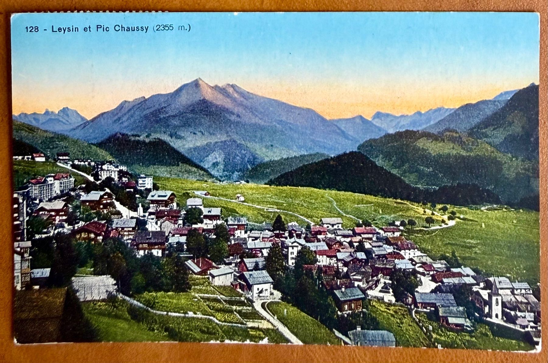 Ansichtskarten: Leysin - Belle vue de 1947 – Gebraucht aus Lutry von Ediego