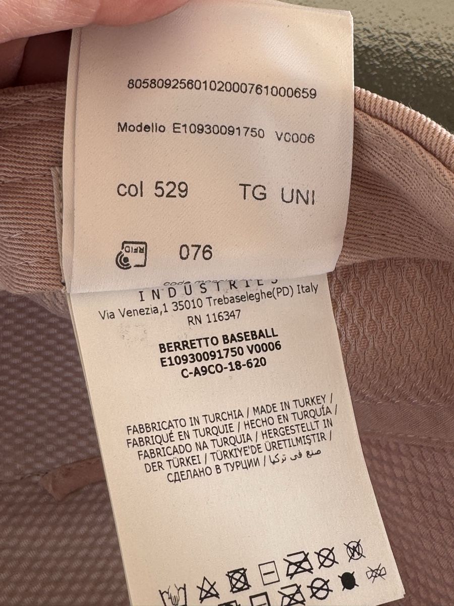 Moncler Copricapi, berretti & cappellini: Moncler Baseball Cap /Rosa, Einheitsgröse, Neuwertig – Usato da Schöftland venduto da Guccigirl 3