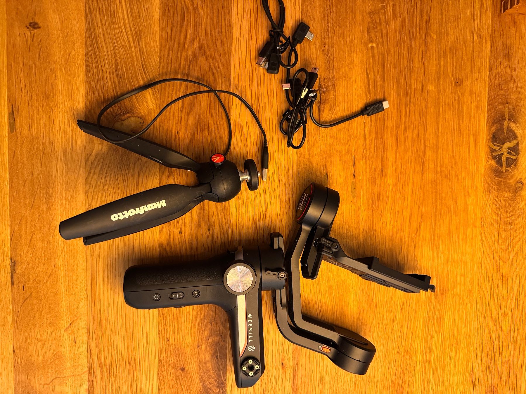 Stative & Köpfe: Weevil-S Gimbal Stabiliser + Manfrotto Tripod – Gebraucht aus Emmen von llu_kf65 3