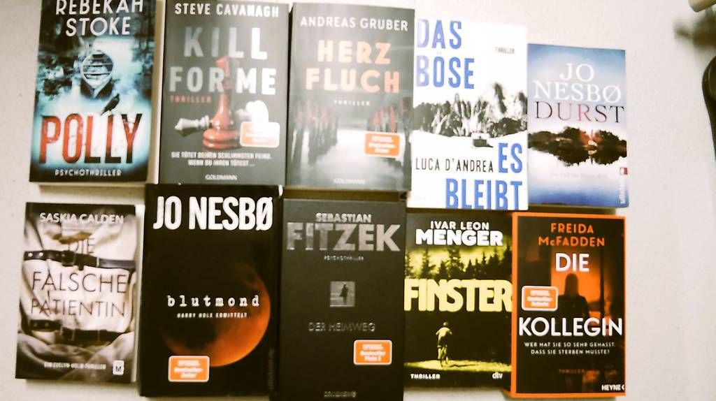 Livres: Thriller – D'occasion à Romanshorn par petersp01 2