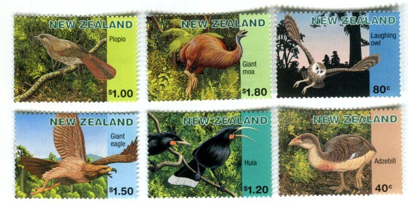 Tous les timbres: Briefmarken "Vögel". Neuseeland – Neuf avec emballage d'origine à Basel par Butsch5