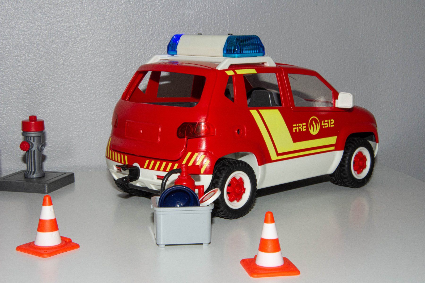 Playmobil Giocattoli: Lot pompiers Playmobil – Usato da Genève venduto da auto_miniatures 4