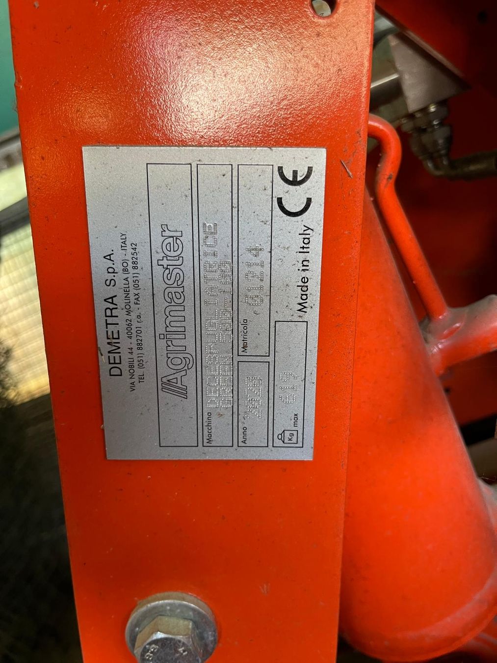 Tutte le macchine: Tagliaripe agrimaster – Usato da Muzzano venduto da Muz-piod6933 2