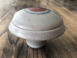 Vintage Keramik Pilz Schale Fritz Rossmann 1986