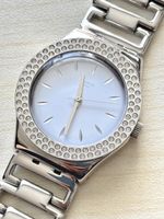 Swatch Damen Uhr mit Zirkonia besetzt guter Zustand