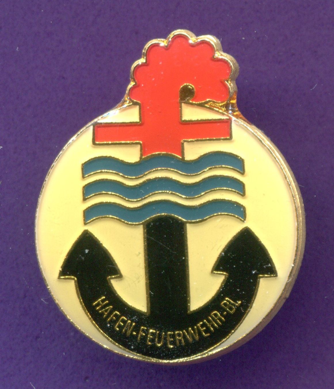 Placchette & Badge: HAFEN-FEUERWEHR  Basel-Land – Usato da Winterthur venduto da Sammleroase