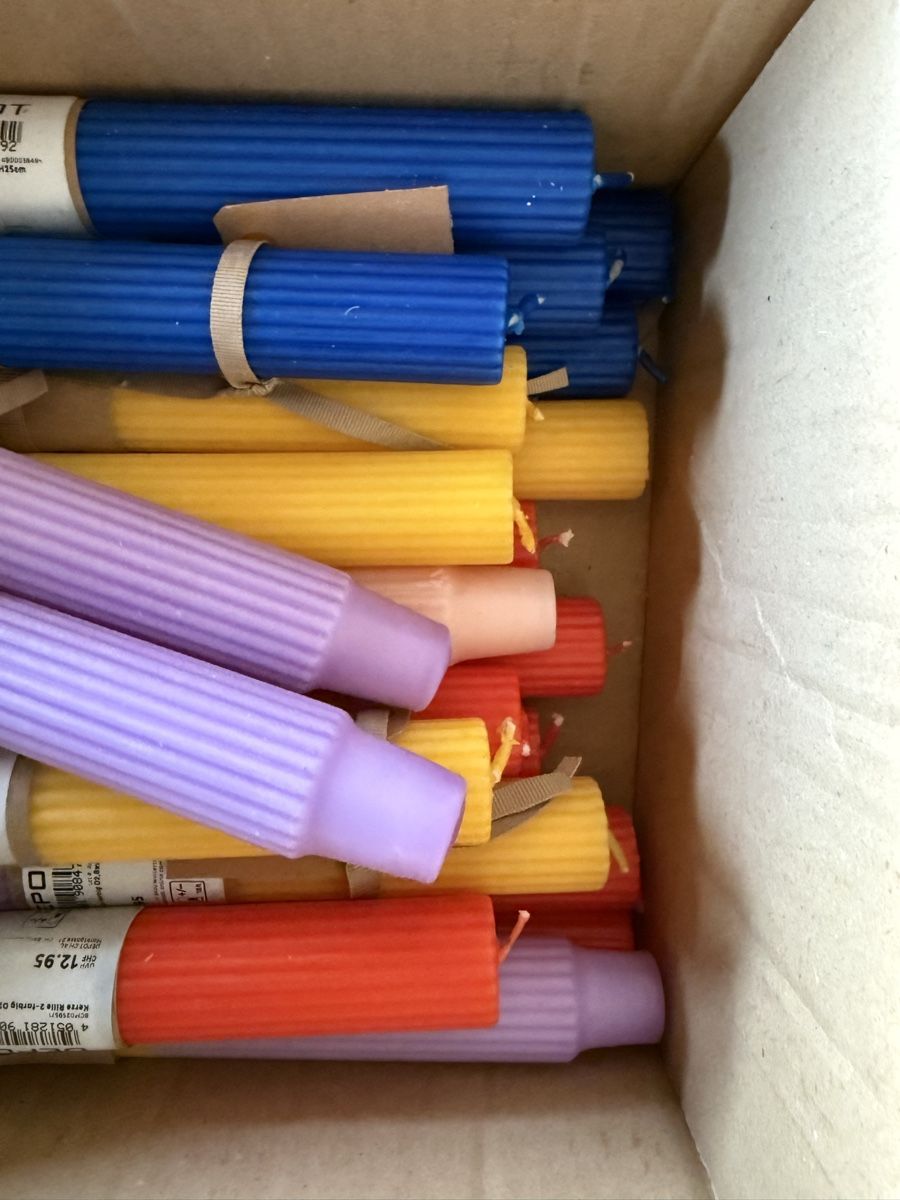 Candele: Kerzen-Set: Stabkerzen aller Art – Nuovo e nell'imballaggio originale da Winterthur venduto da Bacca_3 2