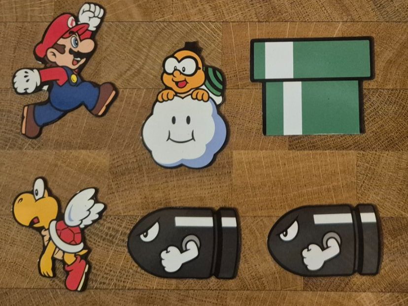 Calamite: Super Mario Magnet Set – Usato da Holderbank AG venduto da Ohngesichtli 3