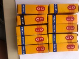 10x Diverse Philips Röhren Radio/Tv