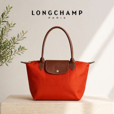 Longchamp Le Pliage Shopper mit langen Henkeln