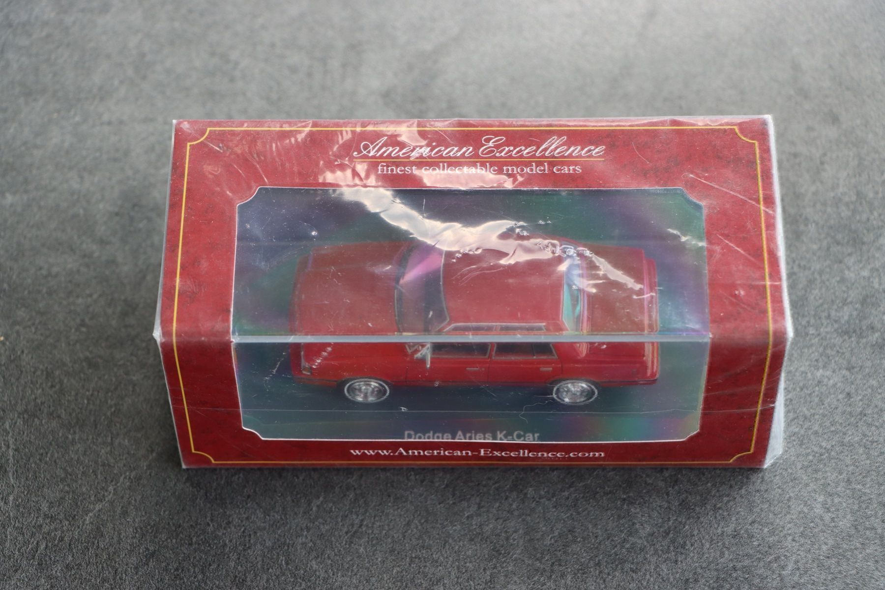 Dodge Modellini d'auto: Dodge Aries K-Car 1983 1:43 NEO – Nuovo e nell'imballaggio originale da Bühl b.Aarberg venduto da modelldiecast 1