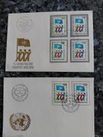 ONU 30 Jahre Vereinte Nationen Briefmarken 1975 mit Stempel