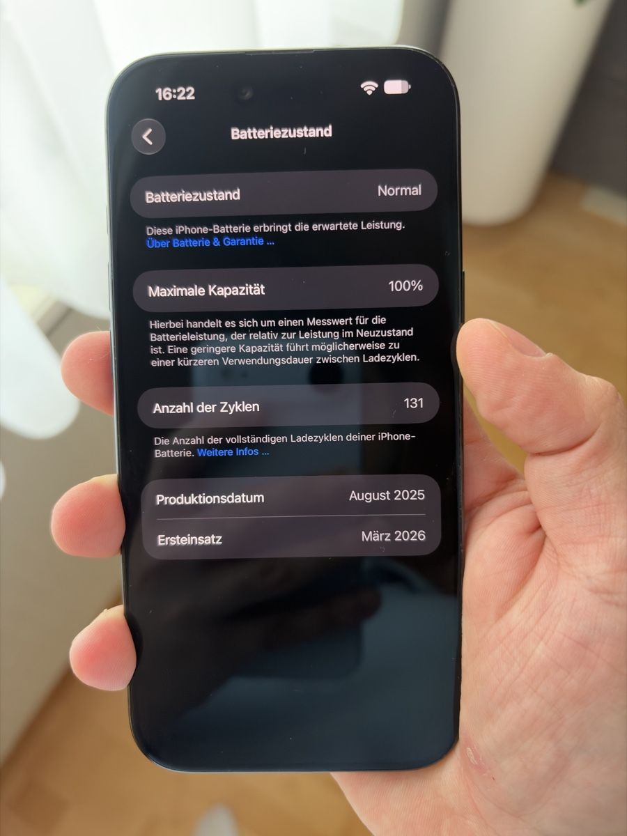 Apple Telefoni cellulari / Smartphones: IPhone Air 256 Gb Schwarz – Usato da Pratteln venduto da rcda 6