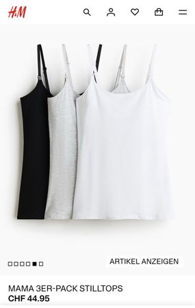 Stilltop (MAMA 2ER-PACK STILLTOPS) H&M