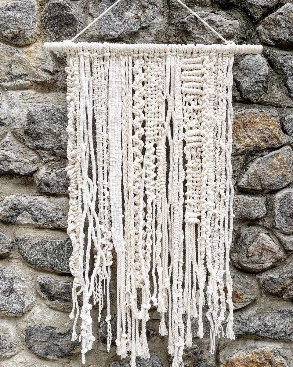 Toutes les décorations: Vertical macrame wall decor – Neuf (Voir description) à Emmen par Avviivva_Com2023