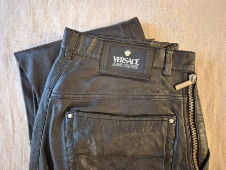 Versace Jeans Couture Lederhose