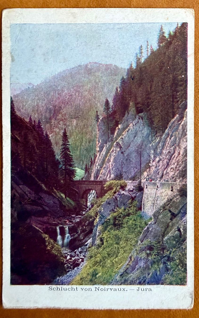 Cartoline postali: St. Croix - Gorges de Noirvaux – Usato da Lutry venduto da Ediego