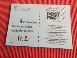 Postmarkenheft inkl. 5 Karten