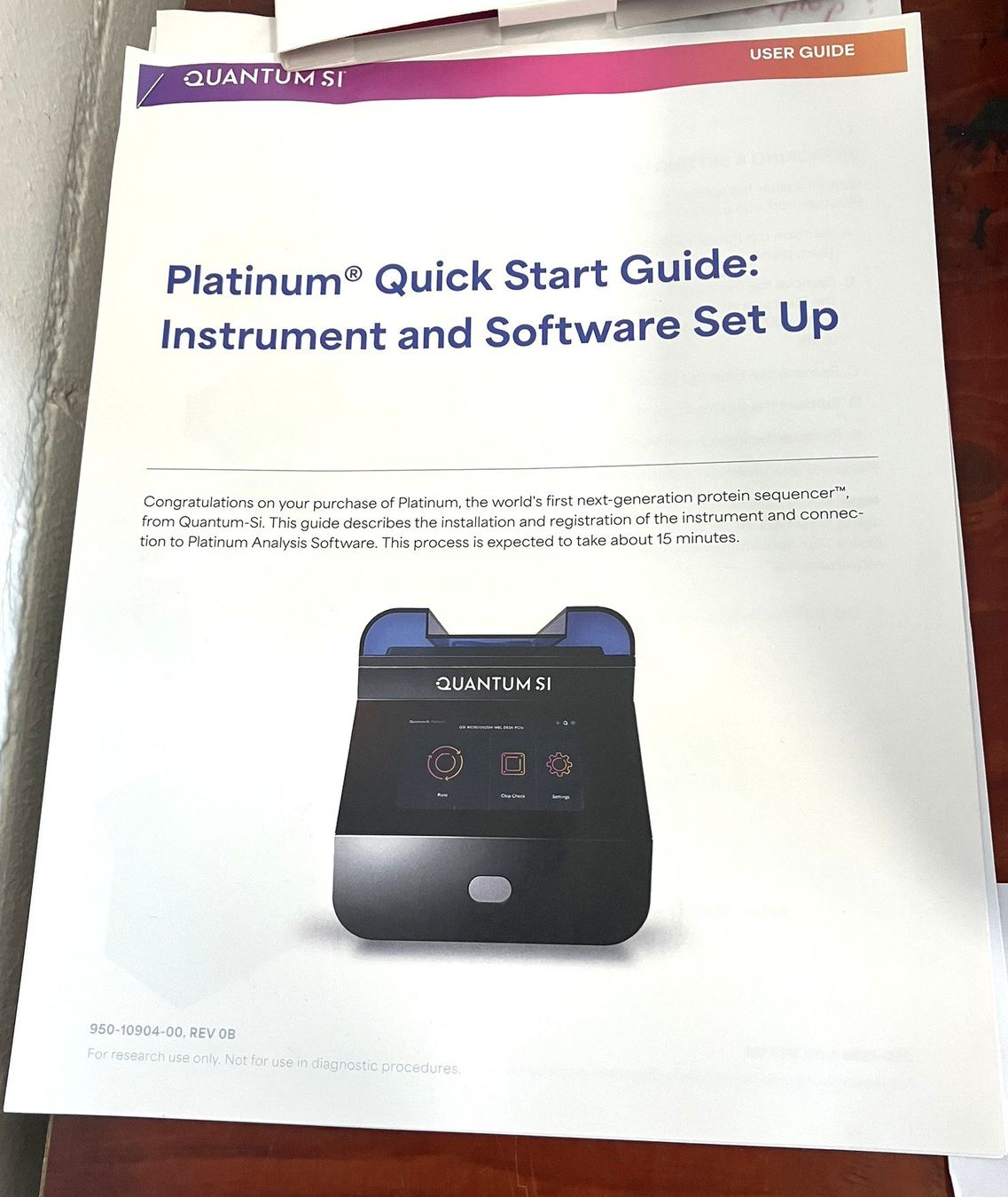 Medizinische Geräte: Quantum-Si Platinum Protein Sequencing System – Gebraucht aus Uzwil von arnex01 6