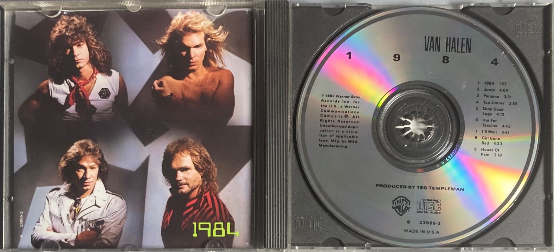 Vinyles: VAN HALEN - 1984 – D'occasion à Poliez-Pittet par Newtown-Records 2