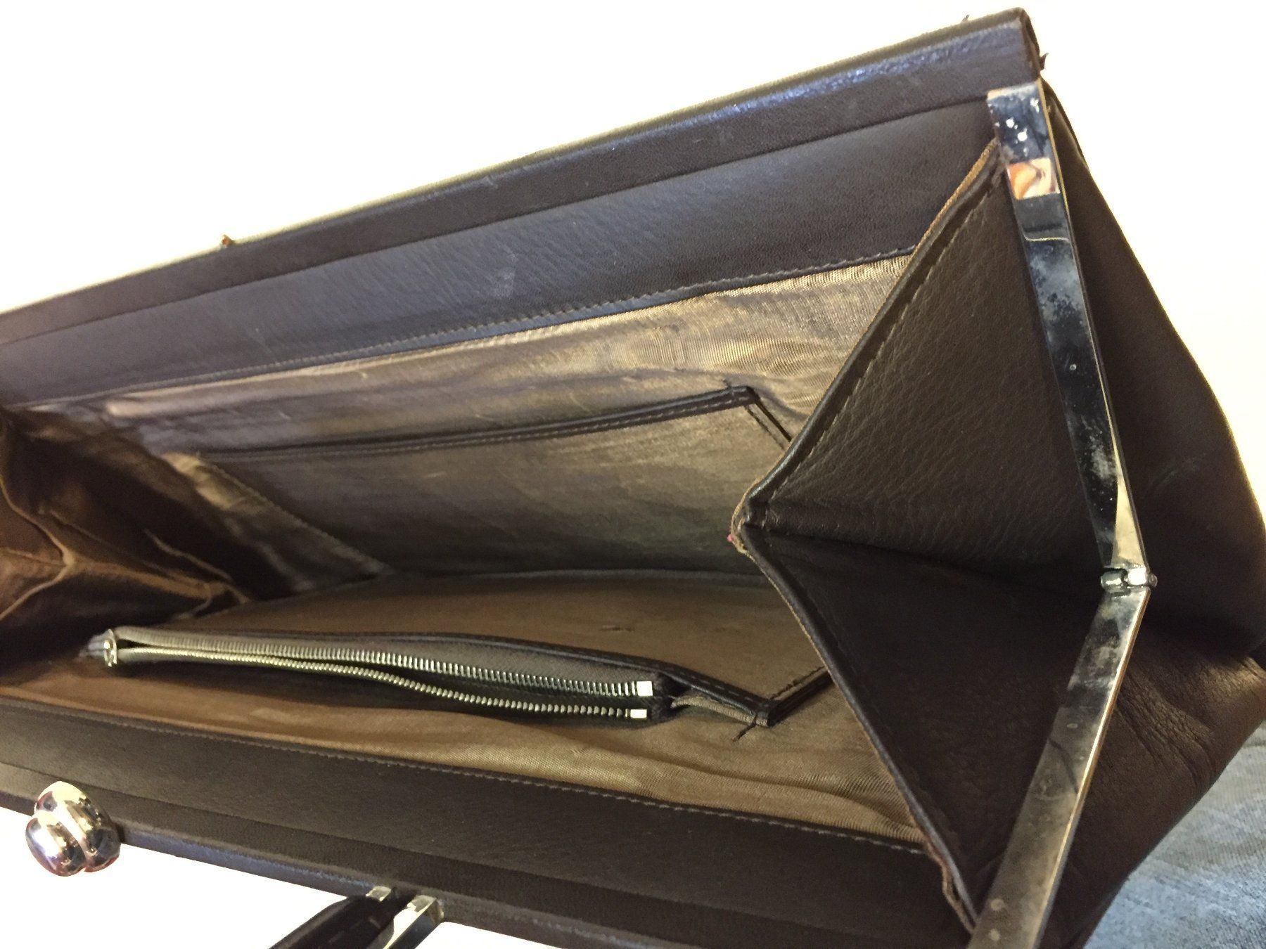 Borse da donna: Elegante Handtasche aus echtem Leder – Usato da Schaffhausen venduto da vintageville 3